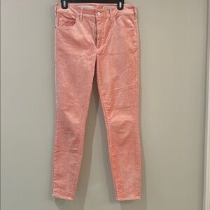 Women's Pink Velvet Jeans